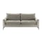Adonis 3 Seater Sofa - Grey Sand (Down Feathers) - 4