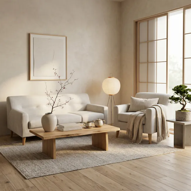 Damien 3 Seater Sofa with Damien Armchair - Sandstorm (Scratch Resistant Fabric) - 2
