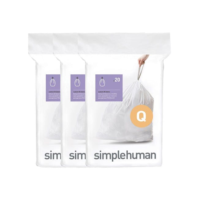 simplehuman Custom Fit Liners Code Q - 3