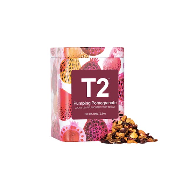 T2 Icon Tins - Pumping Pomegranate - 0