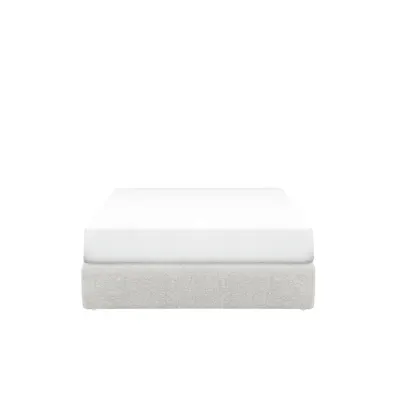 ESSENTIALS Super Single Box Bed - Dew (Eco Clean Fabric)