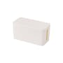 Tatum Cable Box - White (3 Sizes) - 0