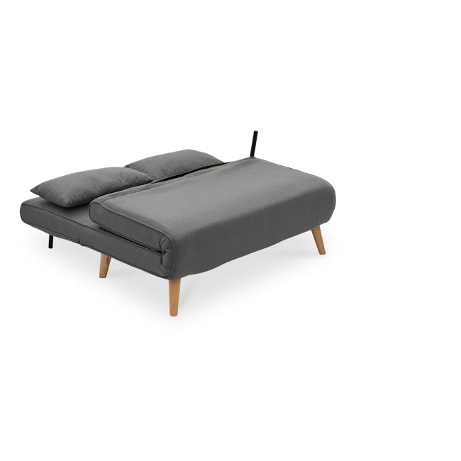 Noel 2 Seater Sofa Bed - Ebony - 15