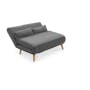 Noel 2 Seater Sofa Bed - Ebony - 11