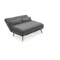 Noel 2 Seater Sofa Bed - Ebony - 9