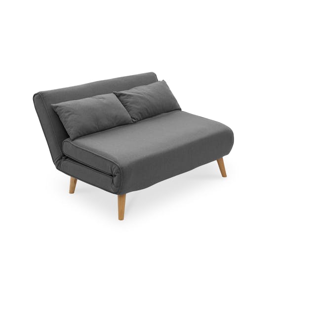 Noel 2 Seater Sofa Bed - Ebony - 8
