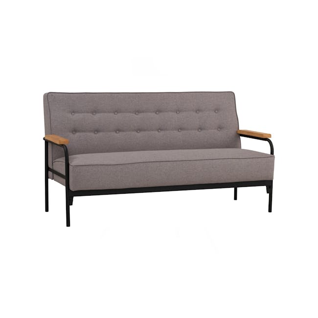 Daryl 3 Seater Sofa - Grey - 1