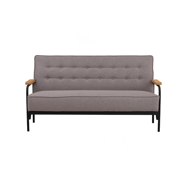 Daryl 3 Seater Sofa - Grey - 2