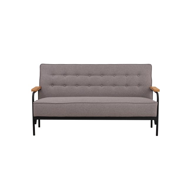 Daryl 3 Seater Sofa - Grey - 0
