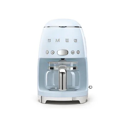 Smeg Drip Coffee Machine - Pastel Blue