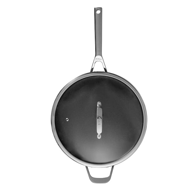 Ninja ZeroStick Cookware 30cm Saute Pan with Lid - 10