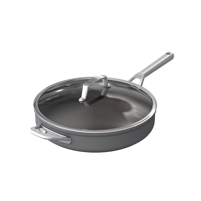 Ninja ZeroStick Cookware 30cm Saute Pan with Lid - 0