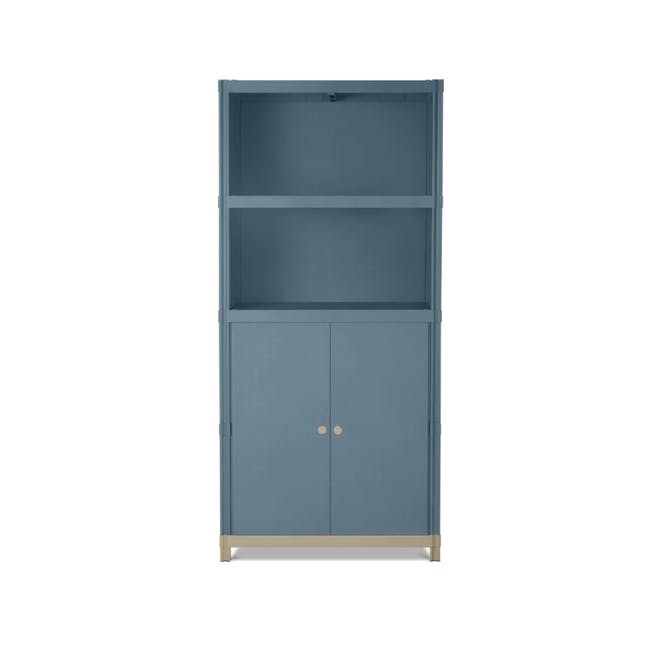 Flo Tall Shelf Storage Cabinet - Fog - 0