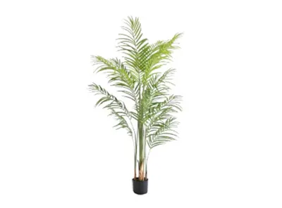 Potted Faux Areca Palm Tree 160 cm