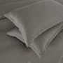 Plain Tencel Bedding Set - Charcoal (4 Sizes) - 1