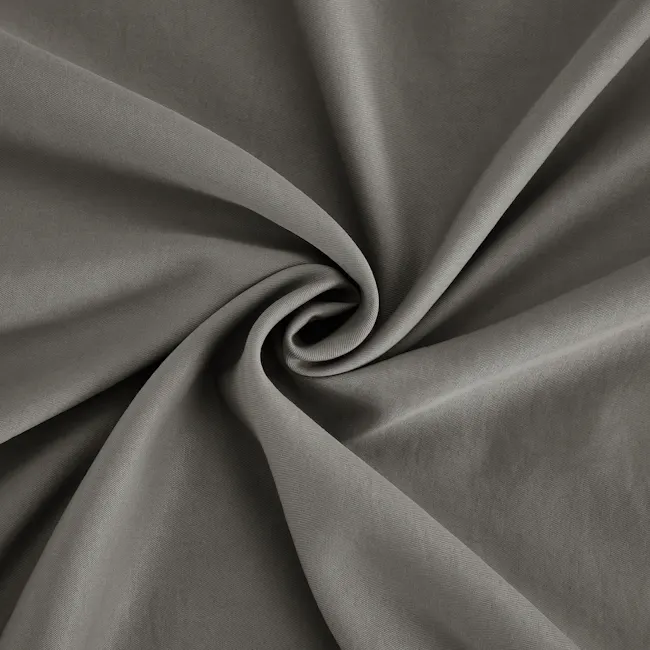 Plain Tencel 4-pc Bedding Set - Charcoal (2 Sizes) - 8 - Elegant fabric texture, Sophisticated gray fabric, Smooth, flowing
