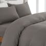 Plain Tencel Bedding Set - Charcoal (4 Sizes) - 2