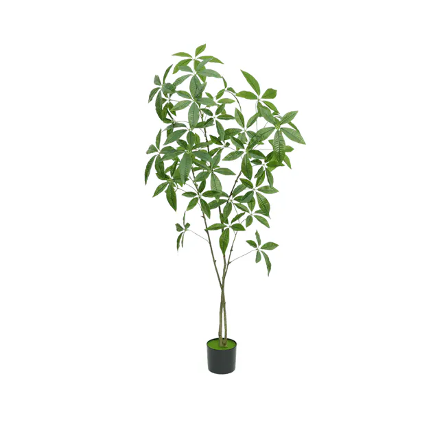 Potted Faux Money Tree 150 cm - 1