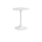 (As-is) Carmen Round Dining Table 0.6m - White - 10 - 0