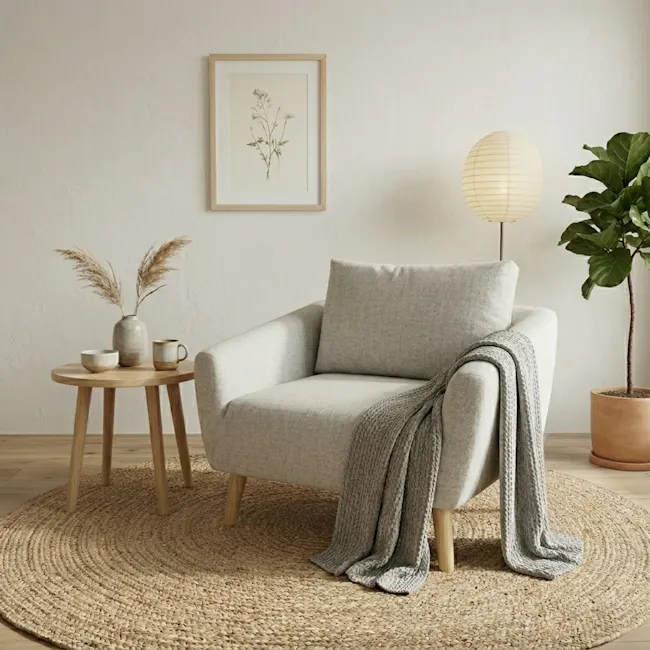 Hana 3 Seater Sofa with Hana 2 Seater Sofa - Sand - 19