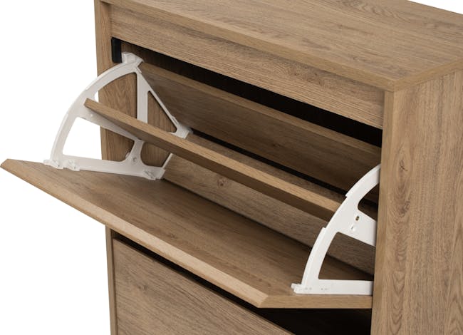 Herschel Tall Shoe Cabinet - Natural - 10