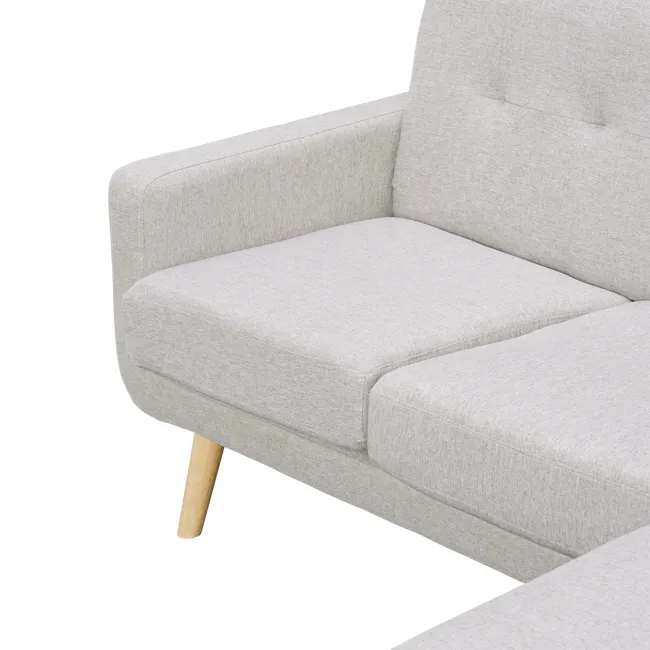 Cali L-Shaped Sofa - Oak, Sand - 19