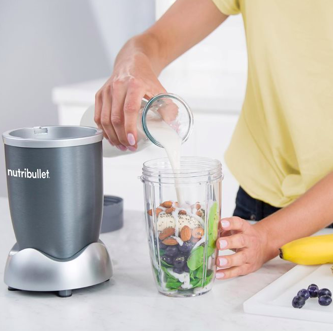 NutriBullet 600W Personal Blender Grey, NutriBullet HipVan