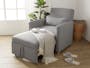 Bryce Sofa Bed - Siberian Grey - 1