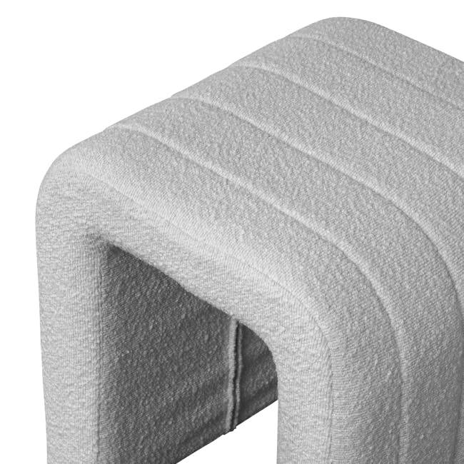 Genie Stool - Grey Boucle - 4