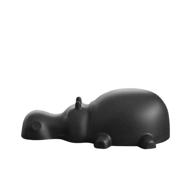 Hippo Stool - Black - 3