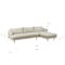 Duster L-Shaped Sofa - Almond - 9