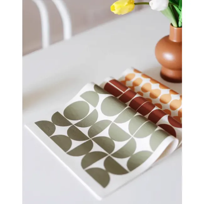 Nora Table Placemat (Set of 4) - Sage Green - 3