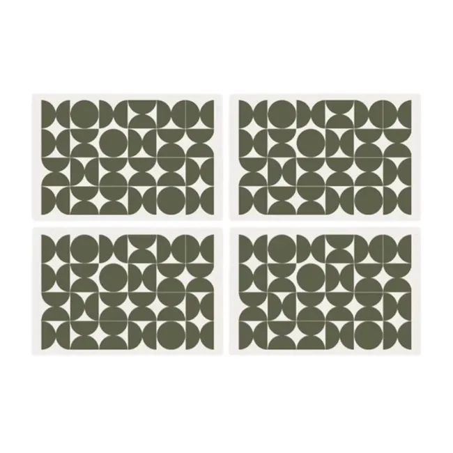 Nora Table Placemat (Set of 4) - Sage Green - 1