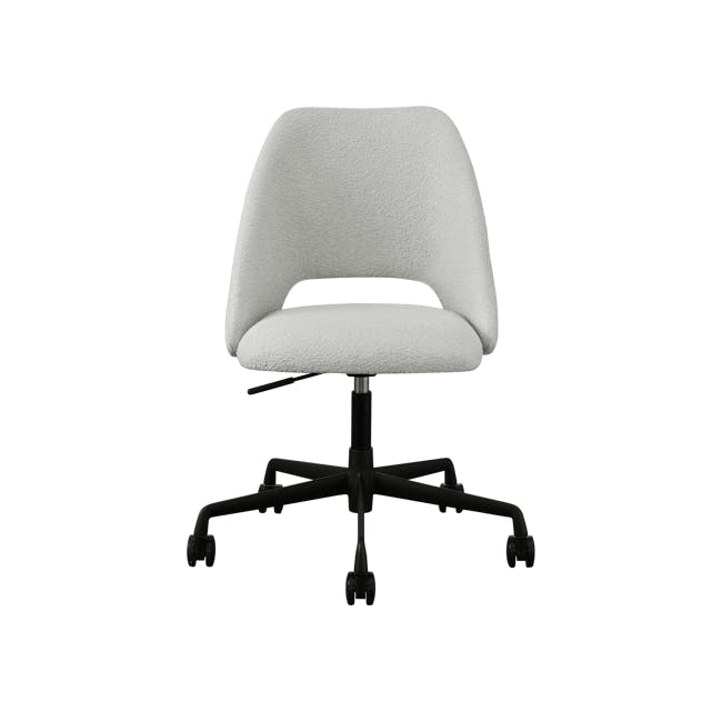 Kabira Mid Back Office Chair - Light Grey (Fabric) - 0