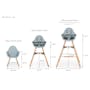 Childhome Evolu 2 High Chair - Natural Mint - 11