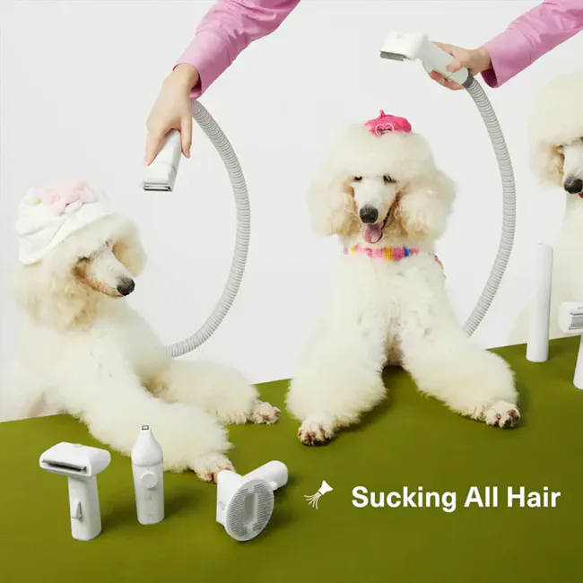 Neakasa S1 Pro: 8-in-1 Pet Grooming Vacuum for Dogs & Cats - 7