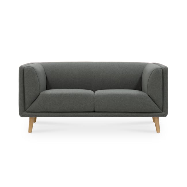 Audrey 2 Seater Sofa - Granite Grey - 11