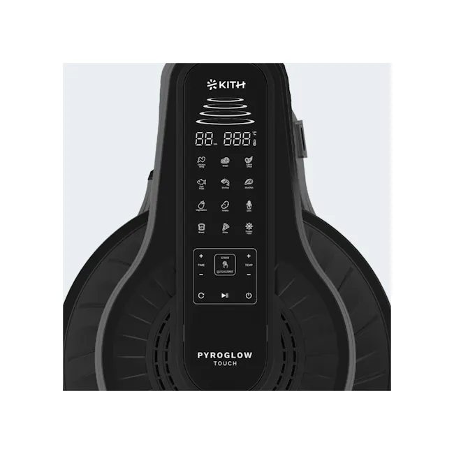 KITH PyroGlow™ Touch Electric Smokeless Grill - 3 - KITH, Pyroglow Touch, Digital display, Temperature control, Food and