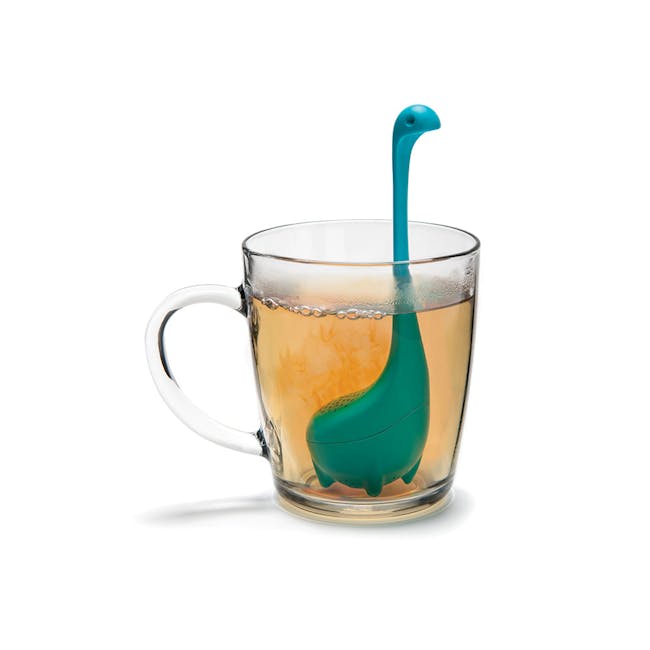 Baby Nessie Tea Infuser - Turquoise - 1