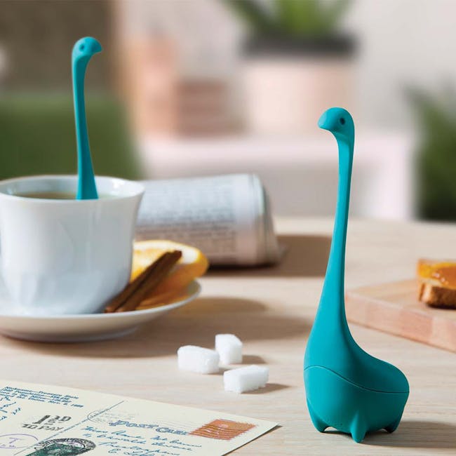 Baby Nessie Tea Infuser - Turquoise - 3