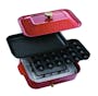 BRUNO Compact Hotplate - Red - 2