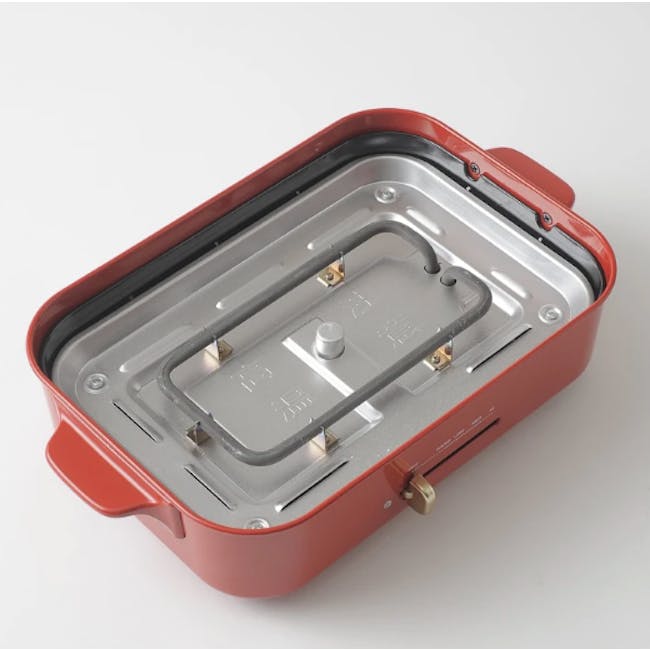 BRUNO Compact Hotplate - Red, BRUNO Hotplates | HipVan BRUNO Compact Hotplate - Red, BRUNO Hotplates | HipVan