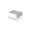 Mini Stowit Storage Box - White, Nickel - 0