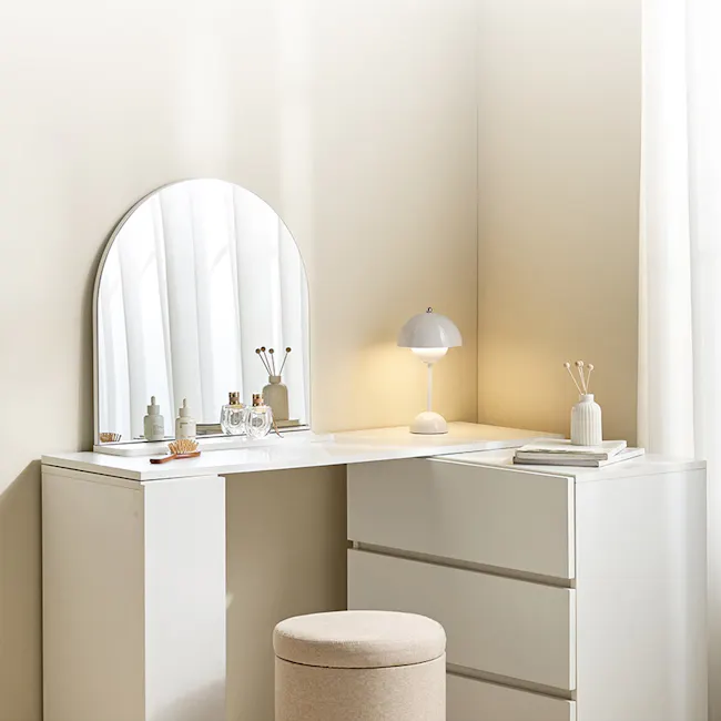 (As-is) Forma Extendable Dressing Table with Side Drawer - 2 - 18