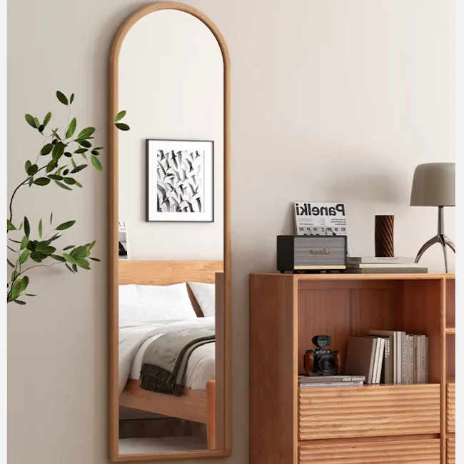 Donnie Standing Wall Mirror - Black (2 Sizes) - 3