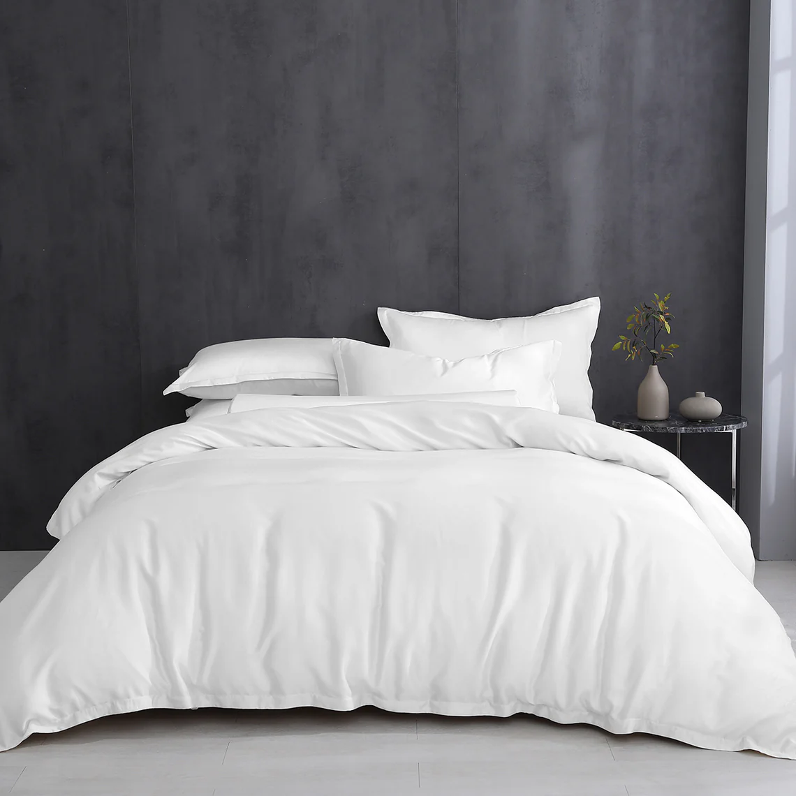 Robinsons TENCEL™ Lyocell Heritage Collection Bed Sheet Set - White (4 Sizes)