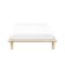 Hiro Single Platform Bed with 1 Dallas Bedside Table - 1