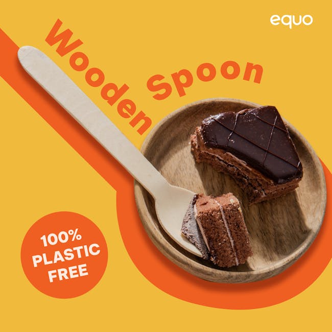 EQUO Cutlery Set - Wooden - 6