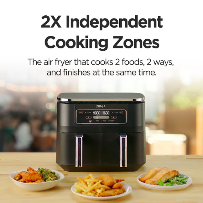 Ninja Foodi Dual Zone Air Fryer, Ninja HipVan