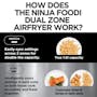Ninja Foodi Dual Zone Air Fryer - 6